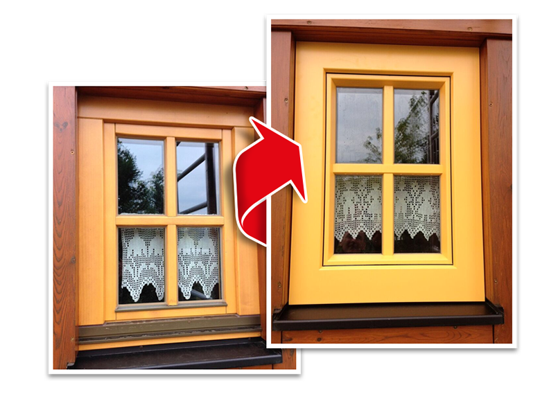 Fenster Aluminiumverkleidung