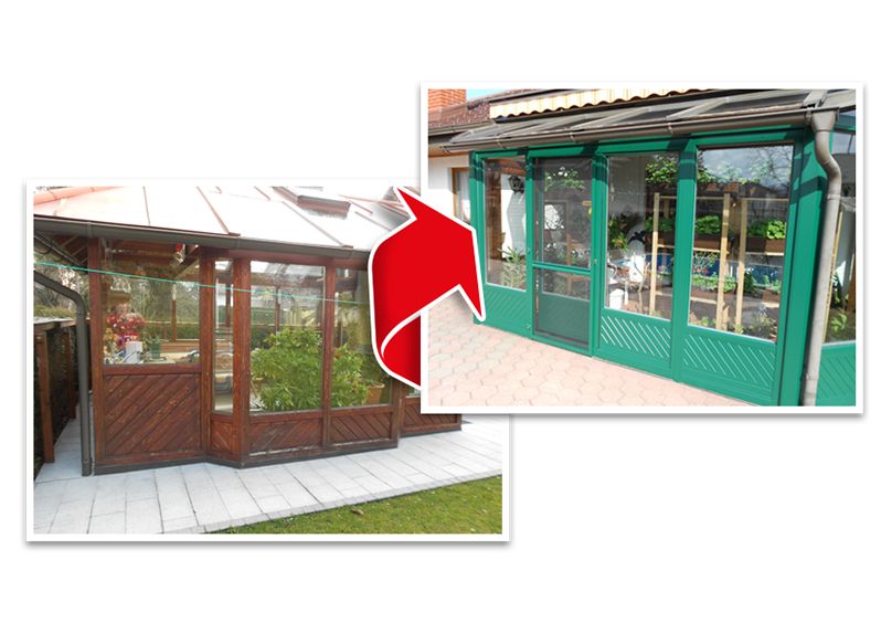 Wintergarten Sanierung